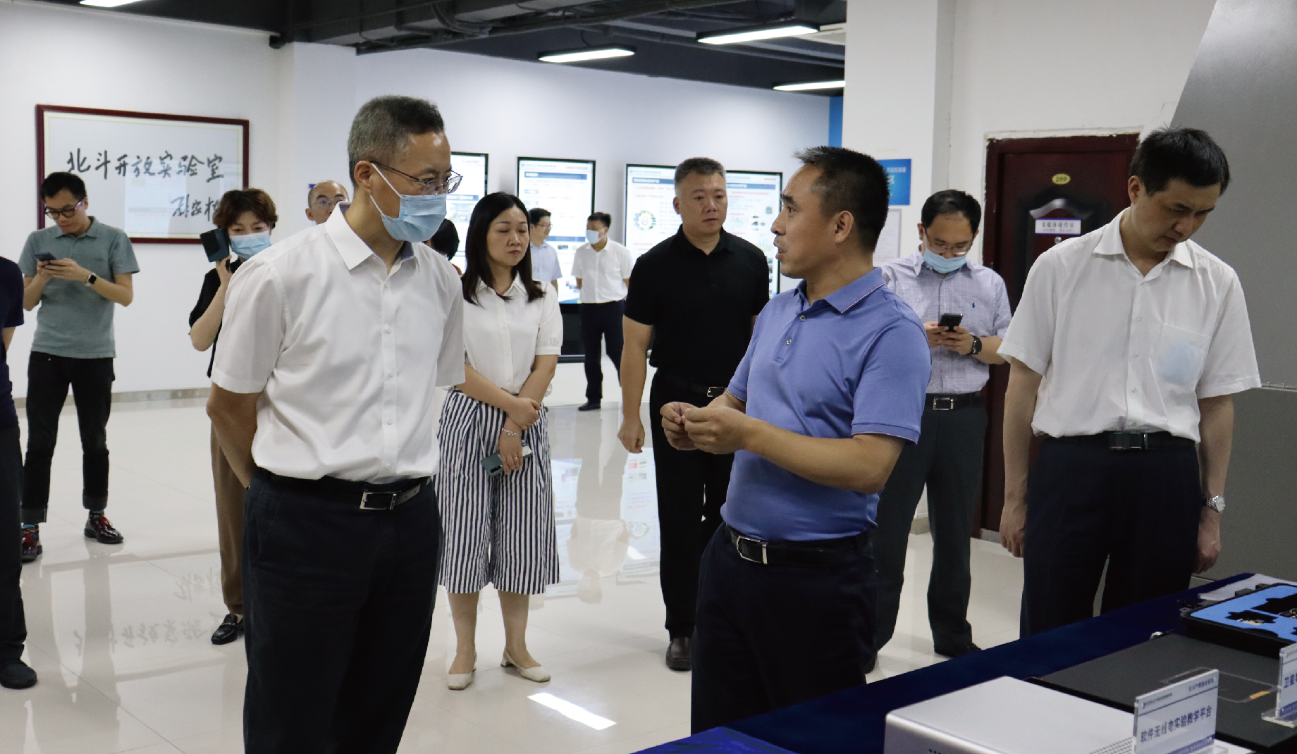 2021年9月15日，國家發改委創新和高技術發展司司長沈竹林一行蒞臨調研